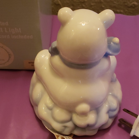 Blue Porcelain Nightlight - Picture 4 of 11